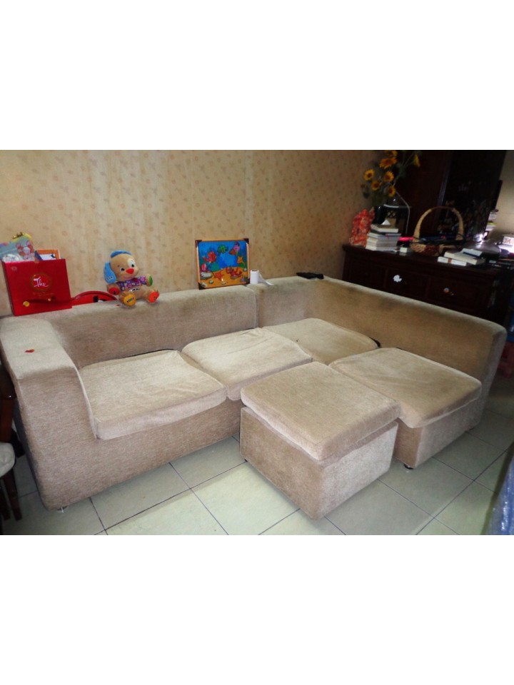 Thanh Lý Sofa Góc Bọc Vải Giá Rẻ